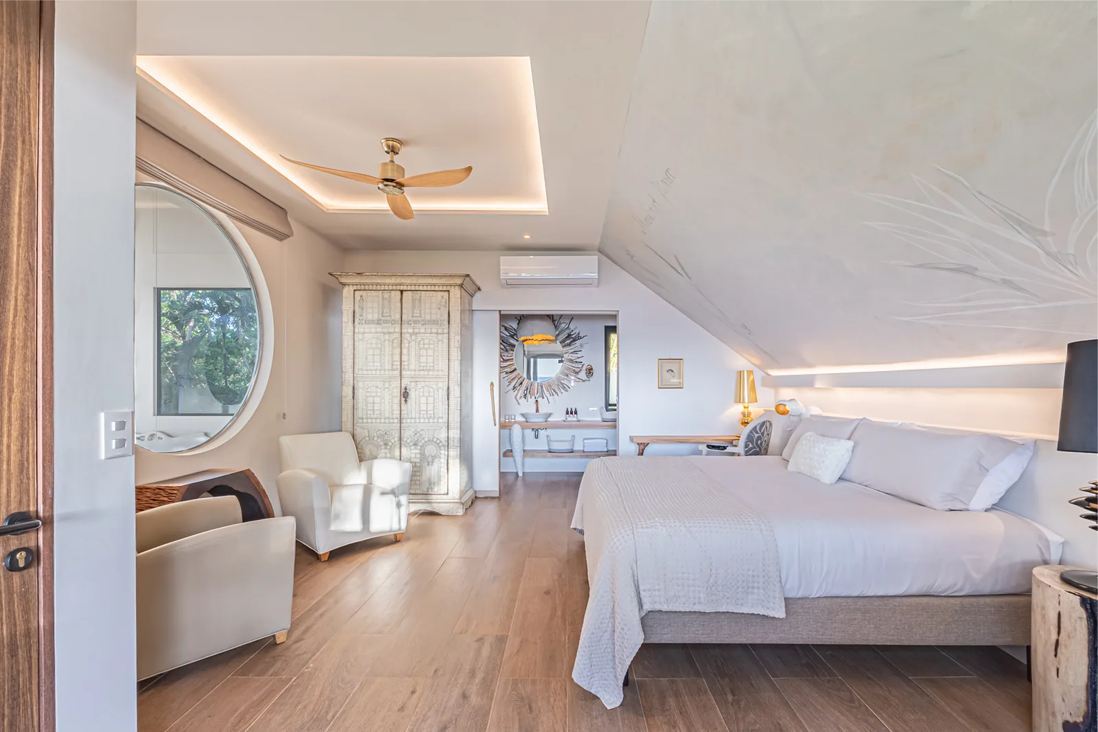Chambre de Villa Hermes avec espace de repos